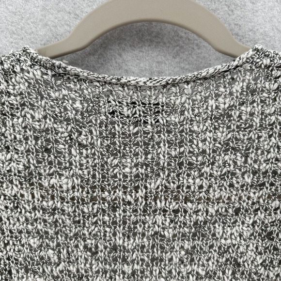 Abercromie & Fitch Cardigan Sweater Womens SMALL/XS Marled Gray Pockets Coastal - Picture 9 of 14